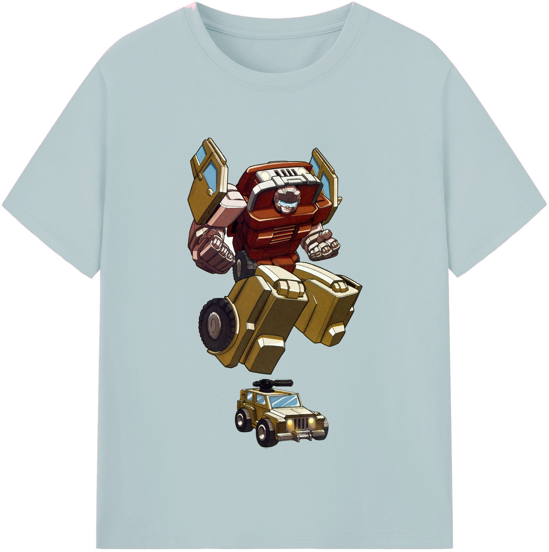（画像用）  綿100％半袖Tシャツ（フロントプリント）